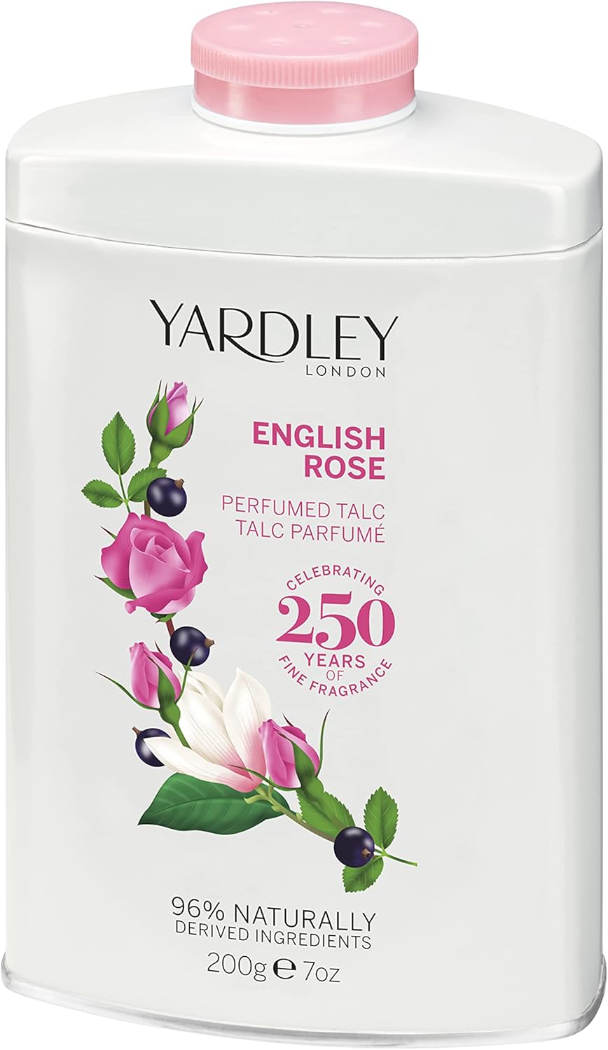 Yardley English Rose Perfumed Talc 200g