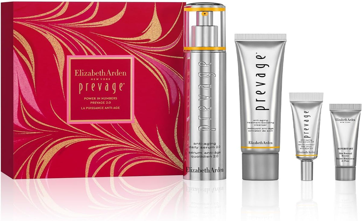 Elizabeth Arden Ceramide Gift Set 30 Capsules Ceramide Radiance Renewal Serum + 14 Capsules Ceramide Daily Youth Restoring Serum + 50ml Ceramide Cream Cleanser