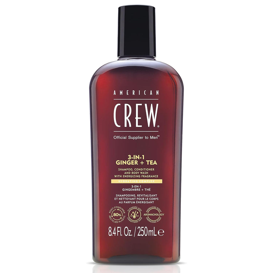 American Crew 3-In-1 Ginger + Tea Shampoo 250ml