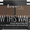 Sunkissed Beauty Augenbrauen-Palette 0,5g Augenbrauenwachs + 4 x 1g Augenbrauenpuder