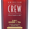 American Crew 3-In-1 Ginger + Tea Shampoo 450ml
