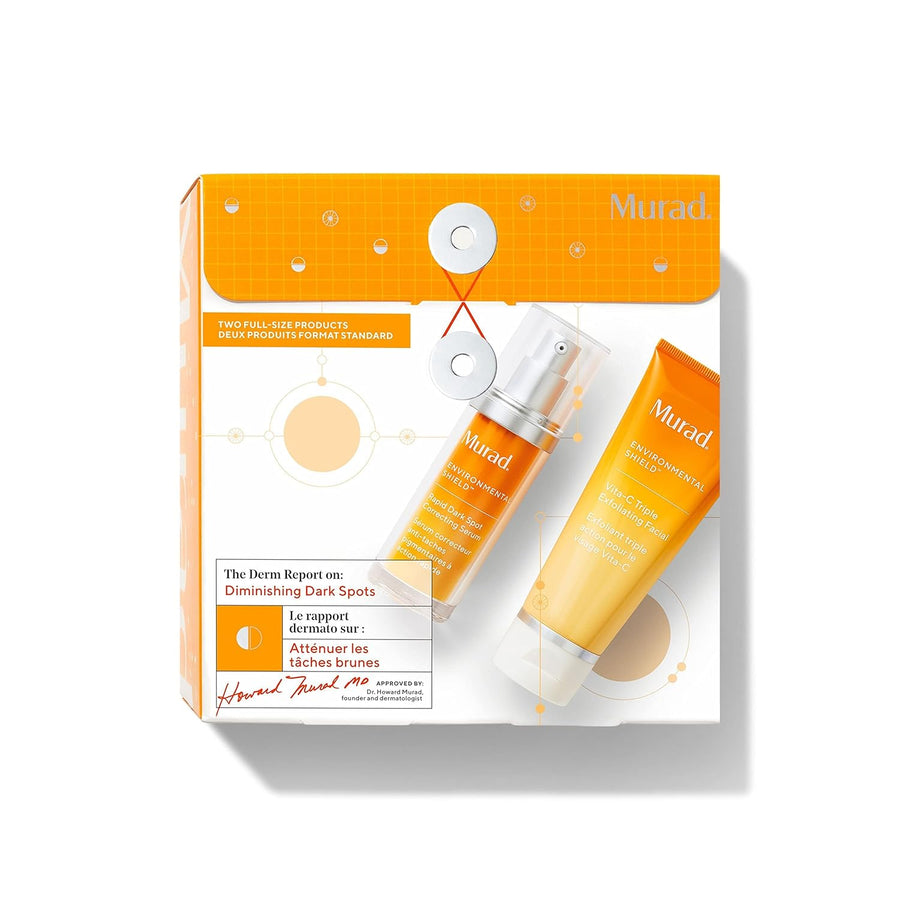 Murad The Derm Report Total Skin Renewal Set 60ml Cleansing Cream + 15ml Serum + 5ml Eye Serum + 15ml Night Cream