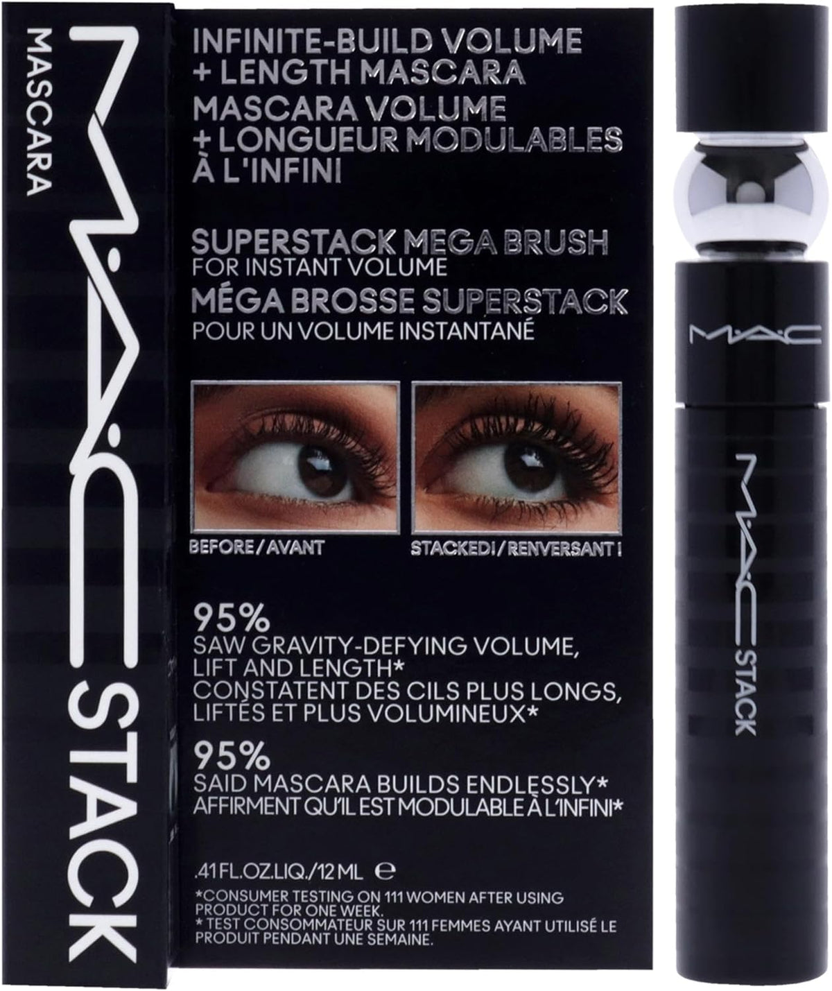 MAC MACStack Mascara 12ml - Chestnut Brown