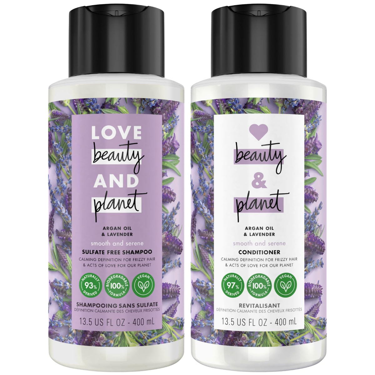 Love Beauty And Planet Deep Restore Clean Oceans Sea Salt and Bergamot Shampoo 400ml
