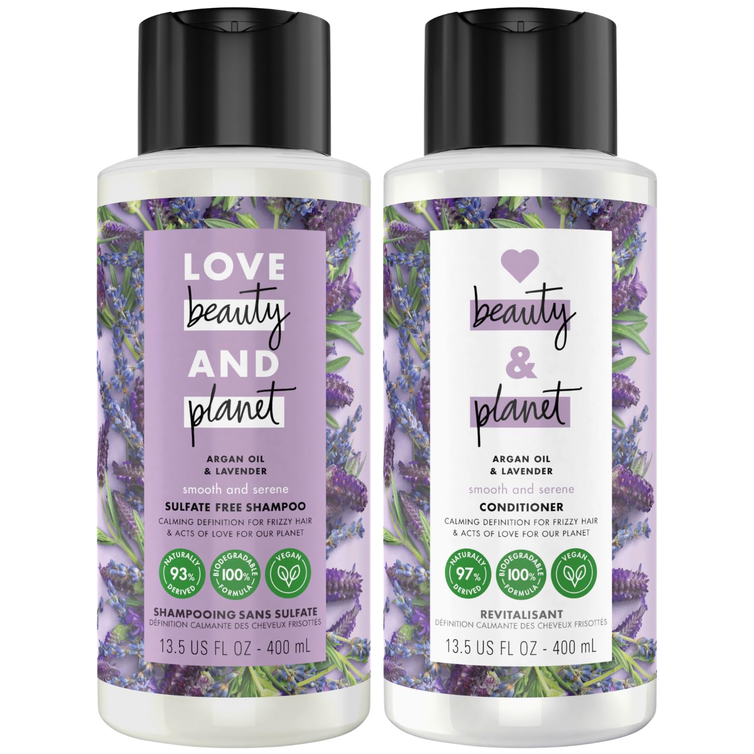 Love Beauty And Planet Deep Restore Clean Oceans Sea Salt and Bergamot Shampoo 400ml