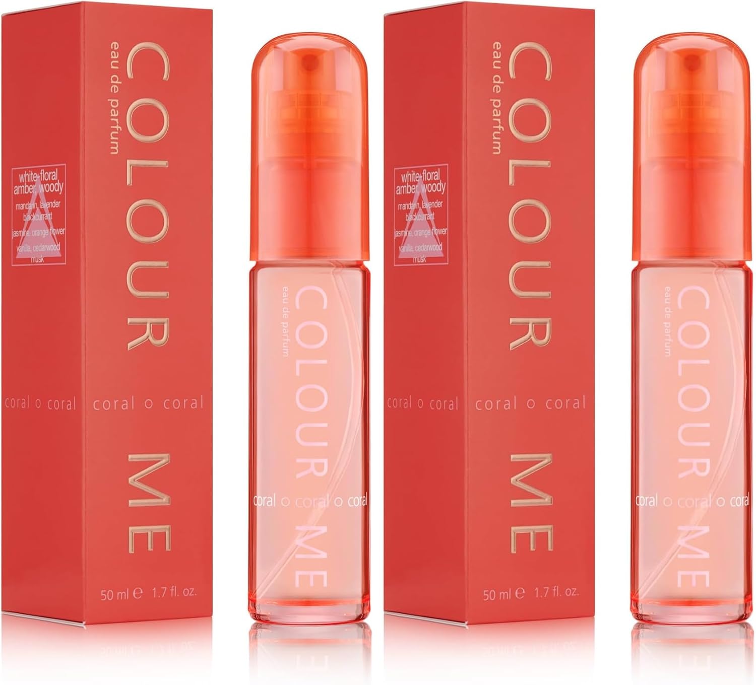 Milton Lloyd Colour Me Neon Pink Eau de Parfum 50ml Spray