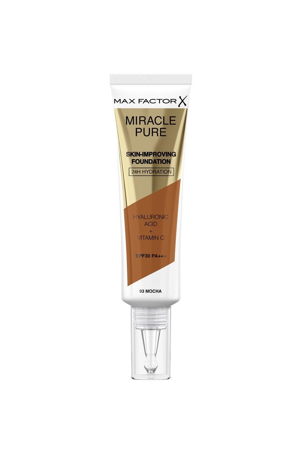 Max Factor Miracle Pure Skin-Improving Foundation SPF30 30ml - 93 Mocha