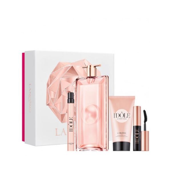 Lancôme Idôle Gift Set 50ml EDP + 10ml EDP + Mini Lash Idole Mascara - Black