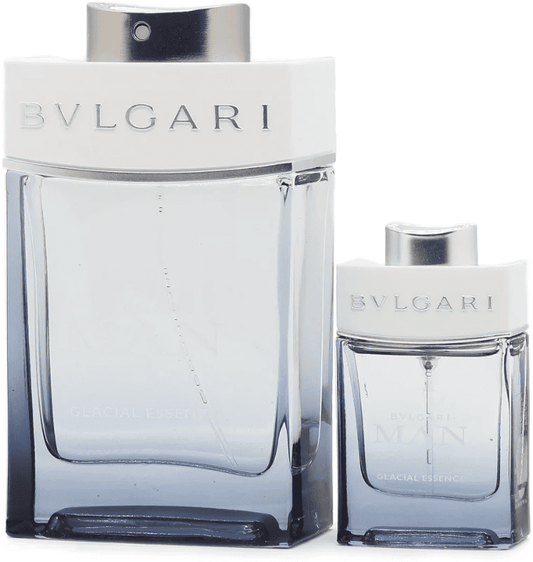 Bvlgari Man Glacial Essence Gift Set 100ml EDP + 15ml EDP