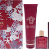 Versace Eros Flame Gift Set 100ml EDP + 10ml EDP + Toiletry Bag
