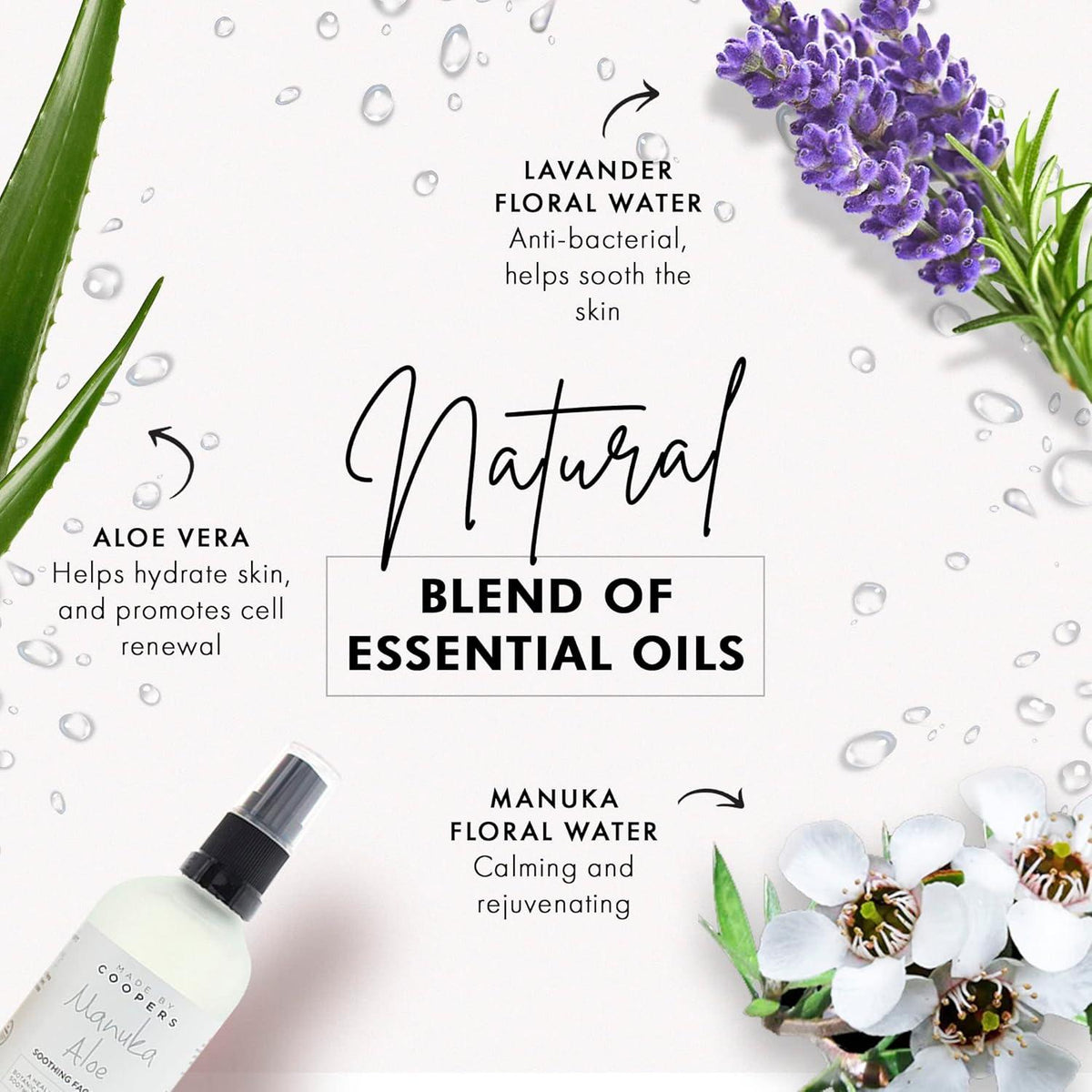 Made By Coopers Manuka Aloe Soothing Face Mist 100ml