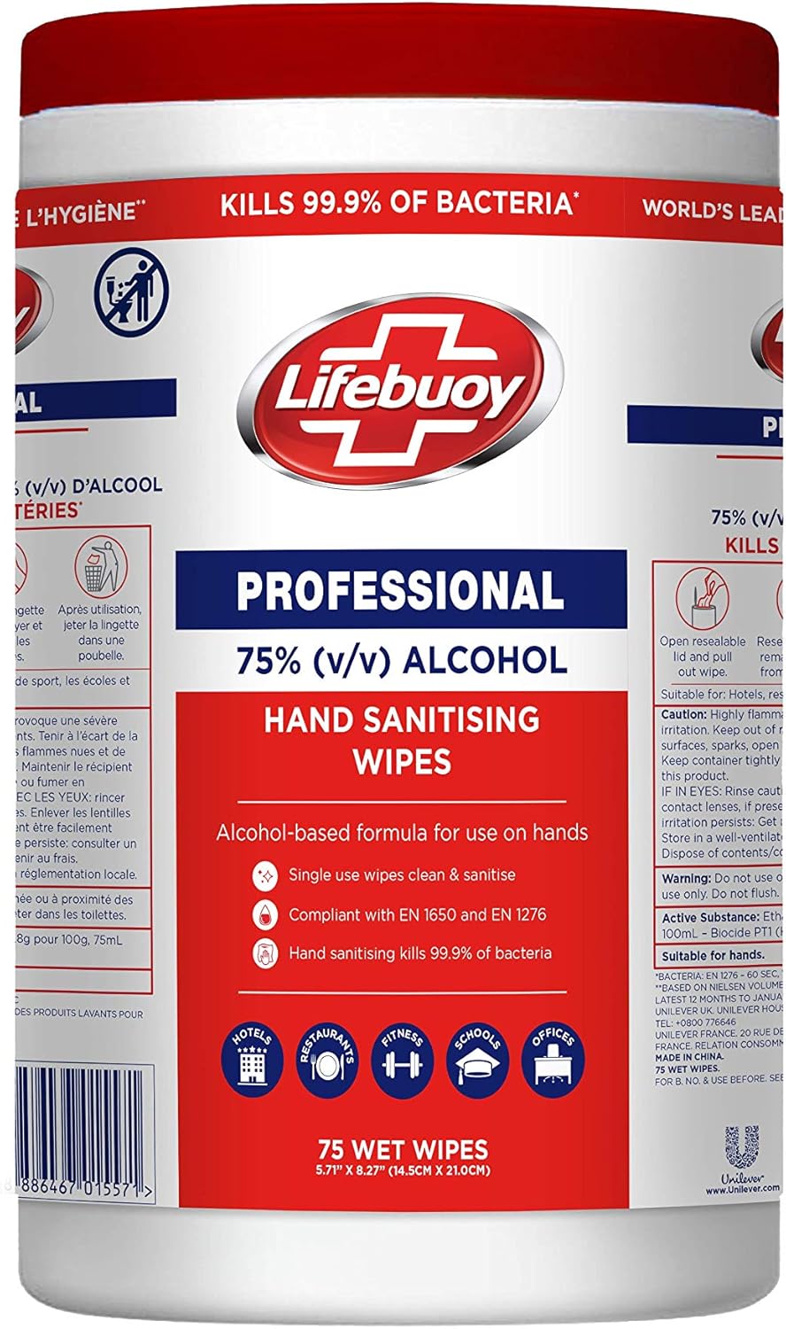 Lifebuoy Professional Hand Wipes 150 sheets