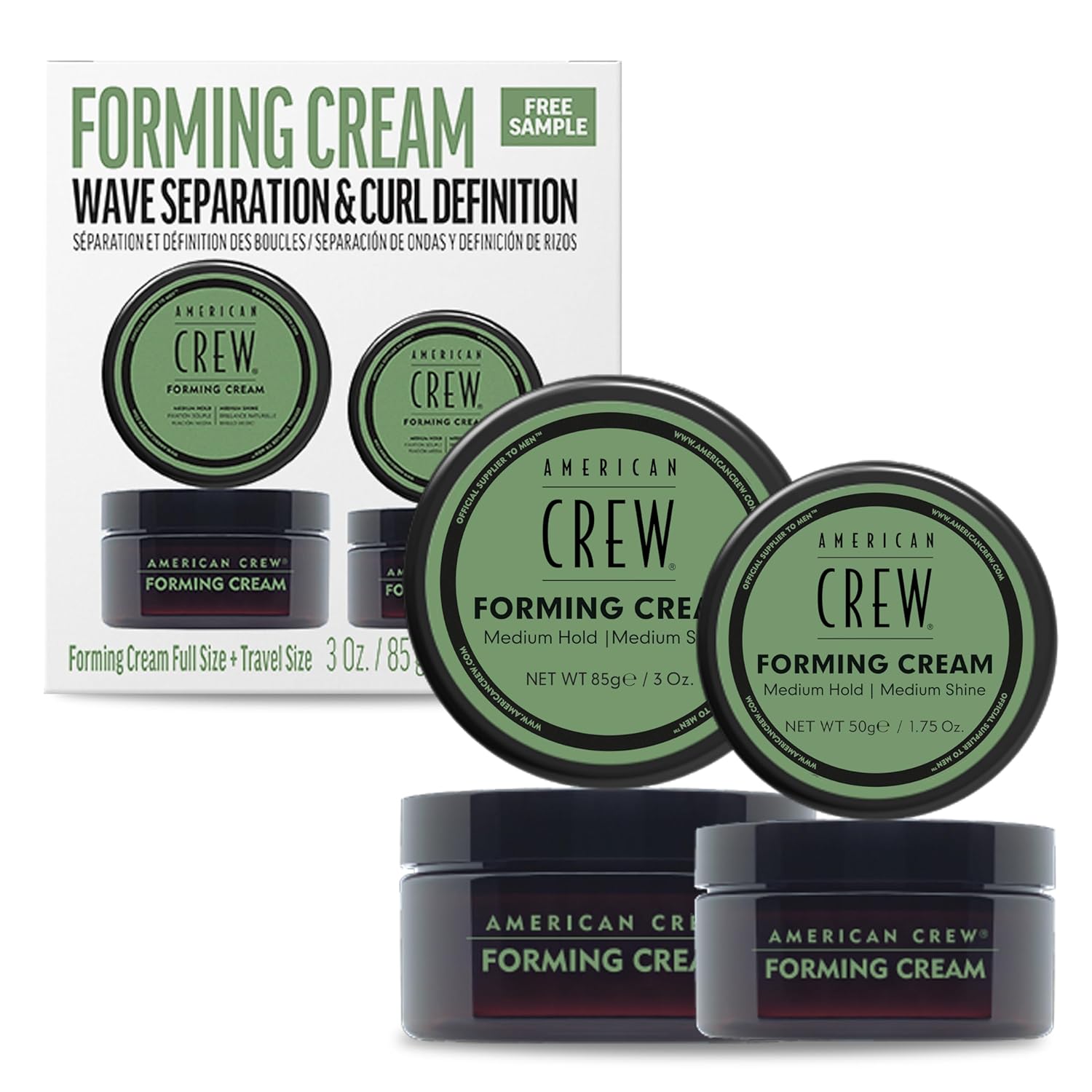 P-Eleven American Crew Forming Duo Gift Set 250ml Pre-Styling Cleanser + 50g Forming Cream