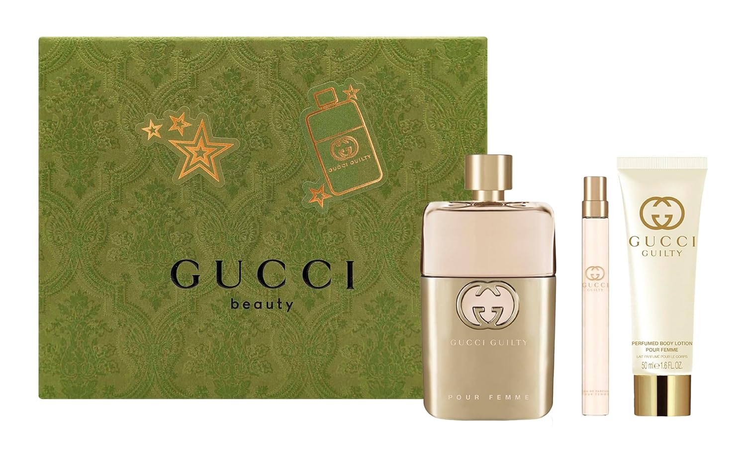 Gucci Guilty Pour Femme Gift Set 50ml EDP + 50ml Body Lotion