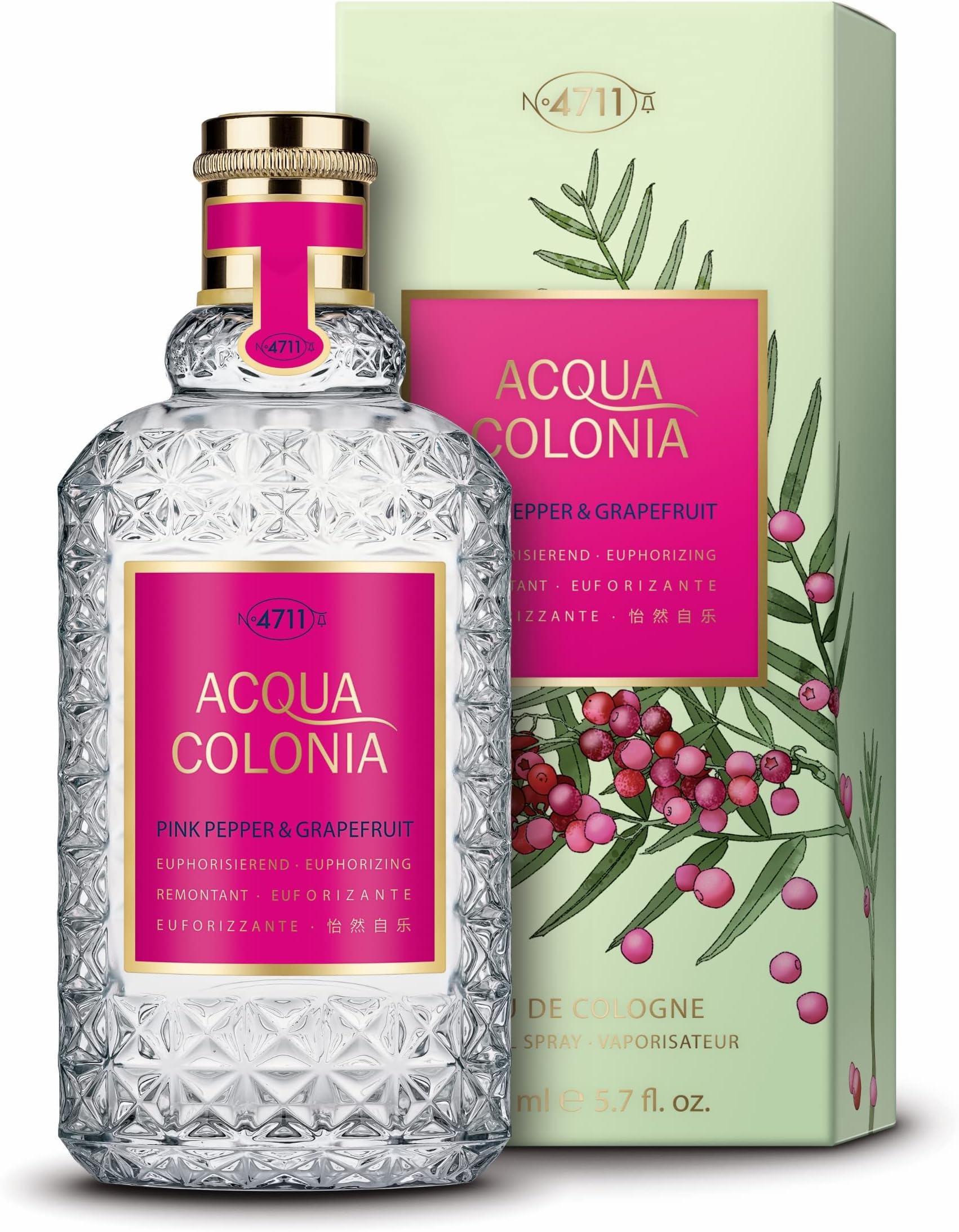 Mäurer & Wirtz 4711 Acqua Colonia Pink Pepper & Grapefruit Eau de Cologne 100ml Spray