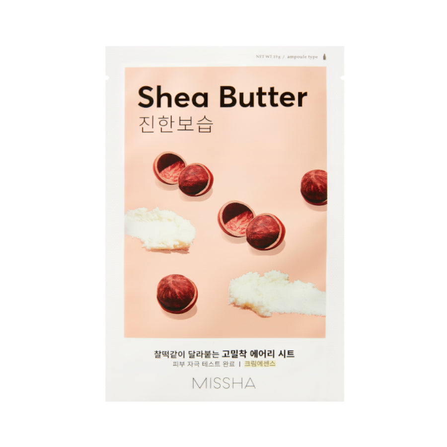 Missha Airy Fit Sheet Mask 19g - Shea Butter