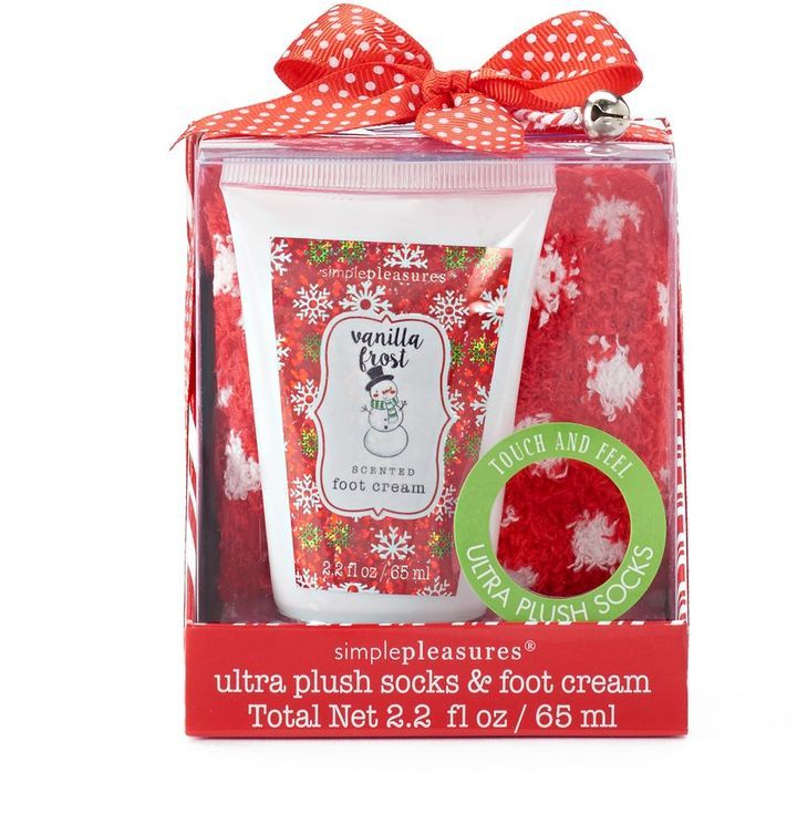 The Kind Edit Co. Kind Sock Gift Set 50ml Foot Lotion + Fluffy Socks