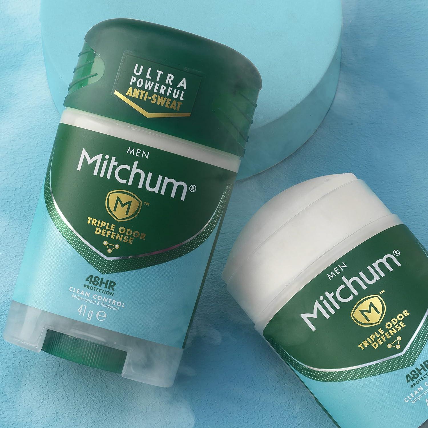 Mitchum Men Triple Odor Defense Clean Control 48HR Protection Deodorant Spray 200ml