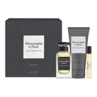 Abercrombie & Fitch Authentic Man Gift Set 100ml EDT + 200ml Hair & Body Wash + 15ml EDT