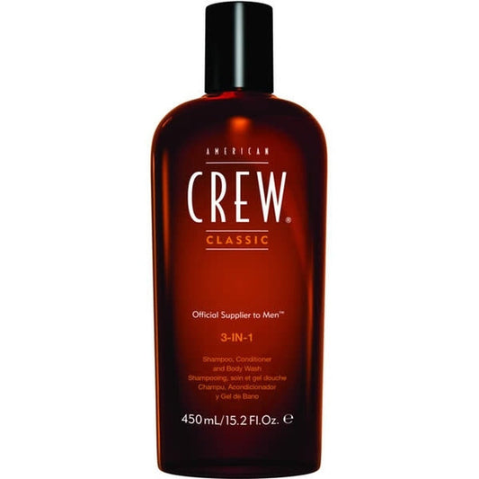 American Crew Classic 3-in-1 Shampoo, Conditioner & Body Wash 450ml