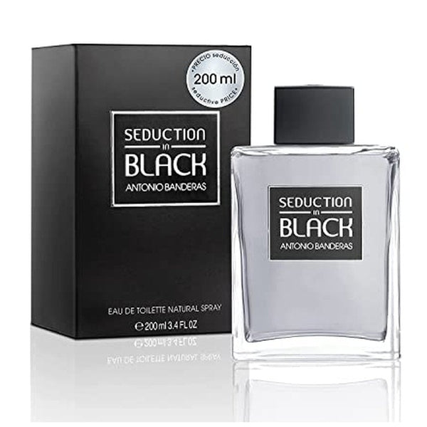 Antonio Banderas Seduction In Black Eau de Toilette 200ml Spray