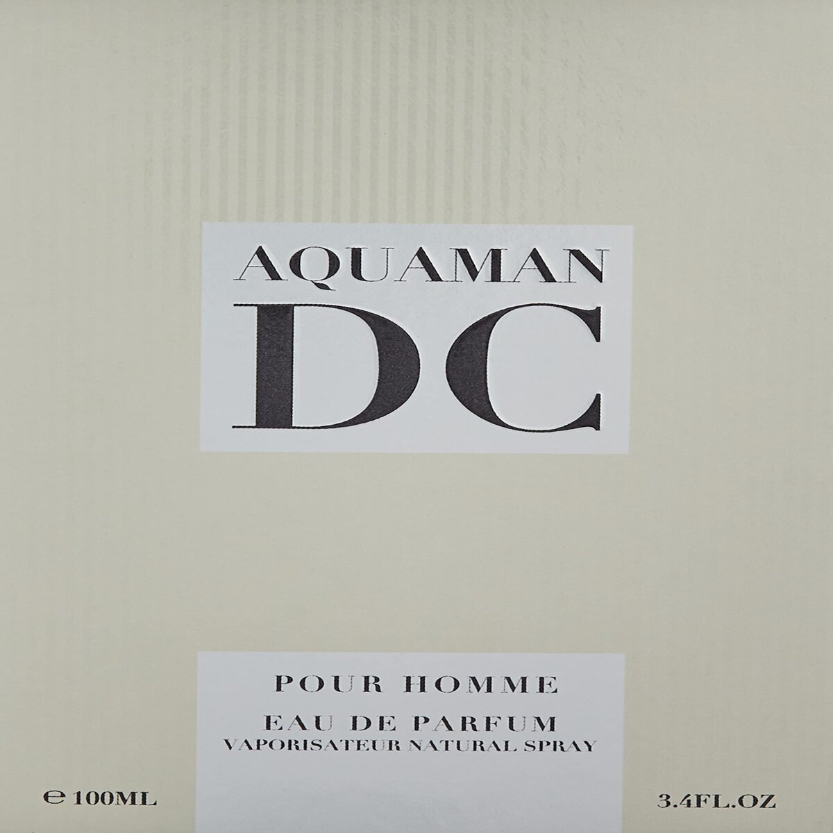Designer Collection Aqua Man DC Pour Homme Eau de Parfum 100ml Spray