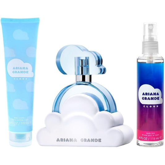 P-Eleven Ariana Grande Cloud Gift Set 100ml EDP + 100ml Shower Gel + 100ml Body Lotion