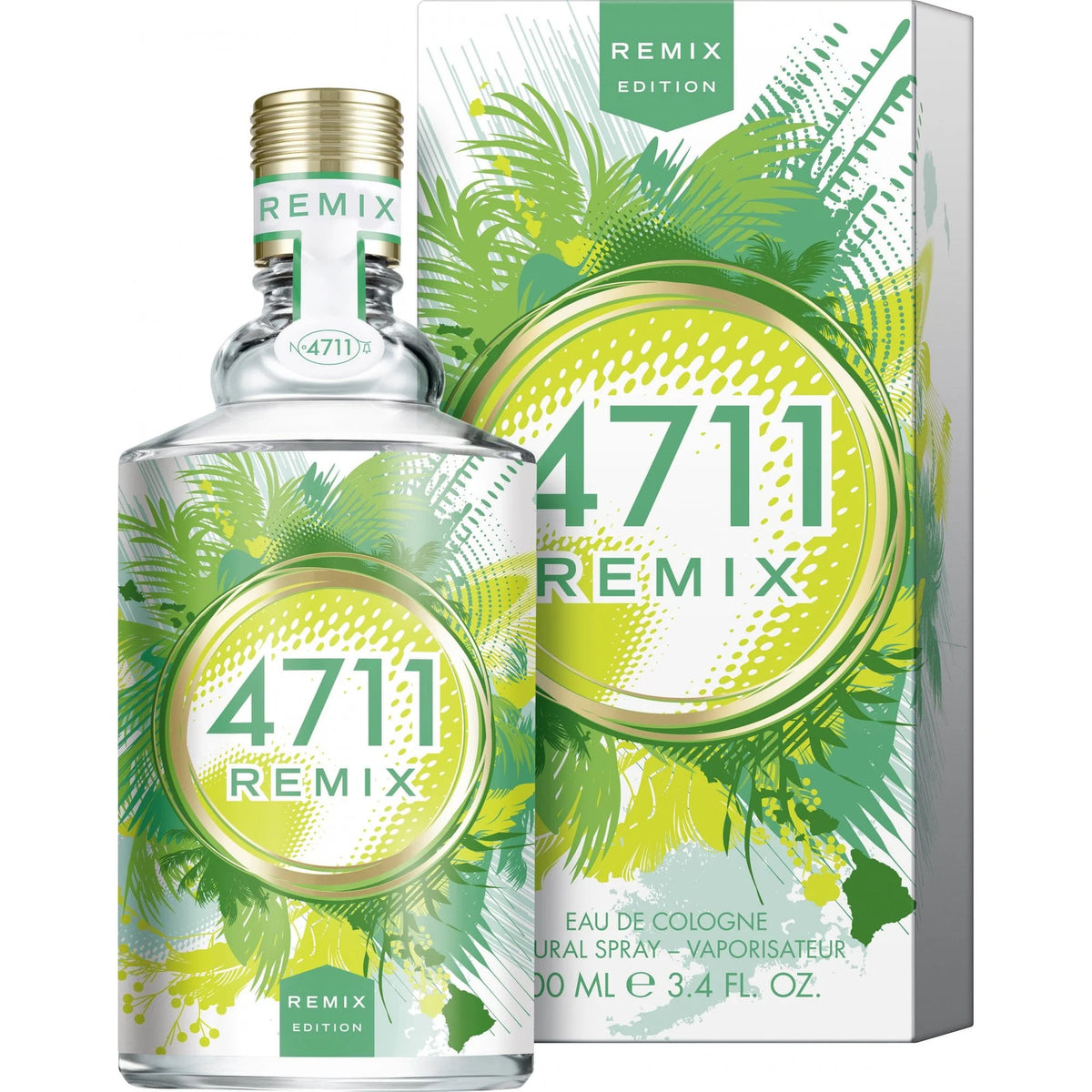 4711 Remix Green Oasis Eau de Cologne 100ml Spray