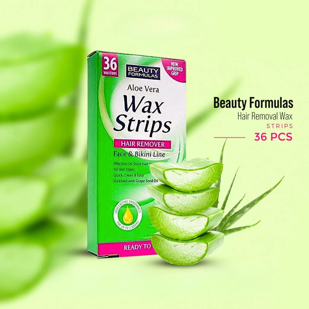 Silkia Aloe Vera Bikini Wax Strips 20 Pieces