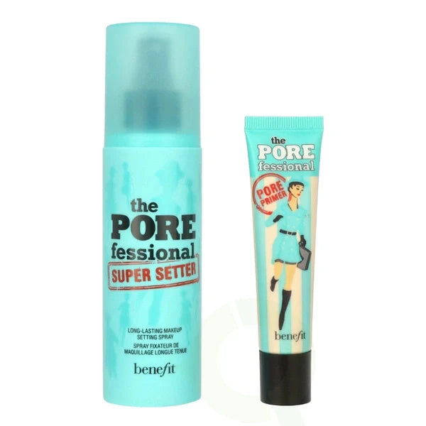 Benefit The Porefessional Primer Set 120ml Make Up Setting spray + 22ml Pore Primer
