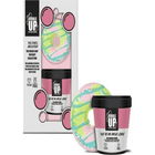 Bubble Up Never Skip Dessert Gift Set 220g Shower Scrub + 150g Donut Bath Fizzer