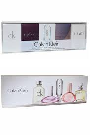 Calvin Klein Men's Mini Gift Set 2 x 10ml CK One EDT + 10ml Eternity EDT + 10ml Defy EDT