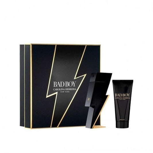 Carolina Herrera Bad Boy Gift Set 100ml EDT + 100ml Shower Gel