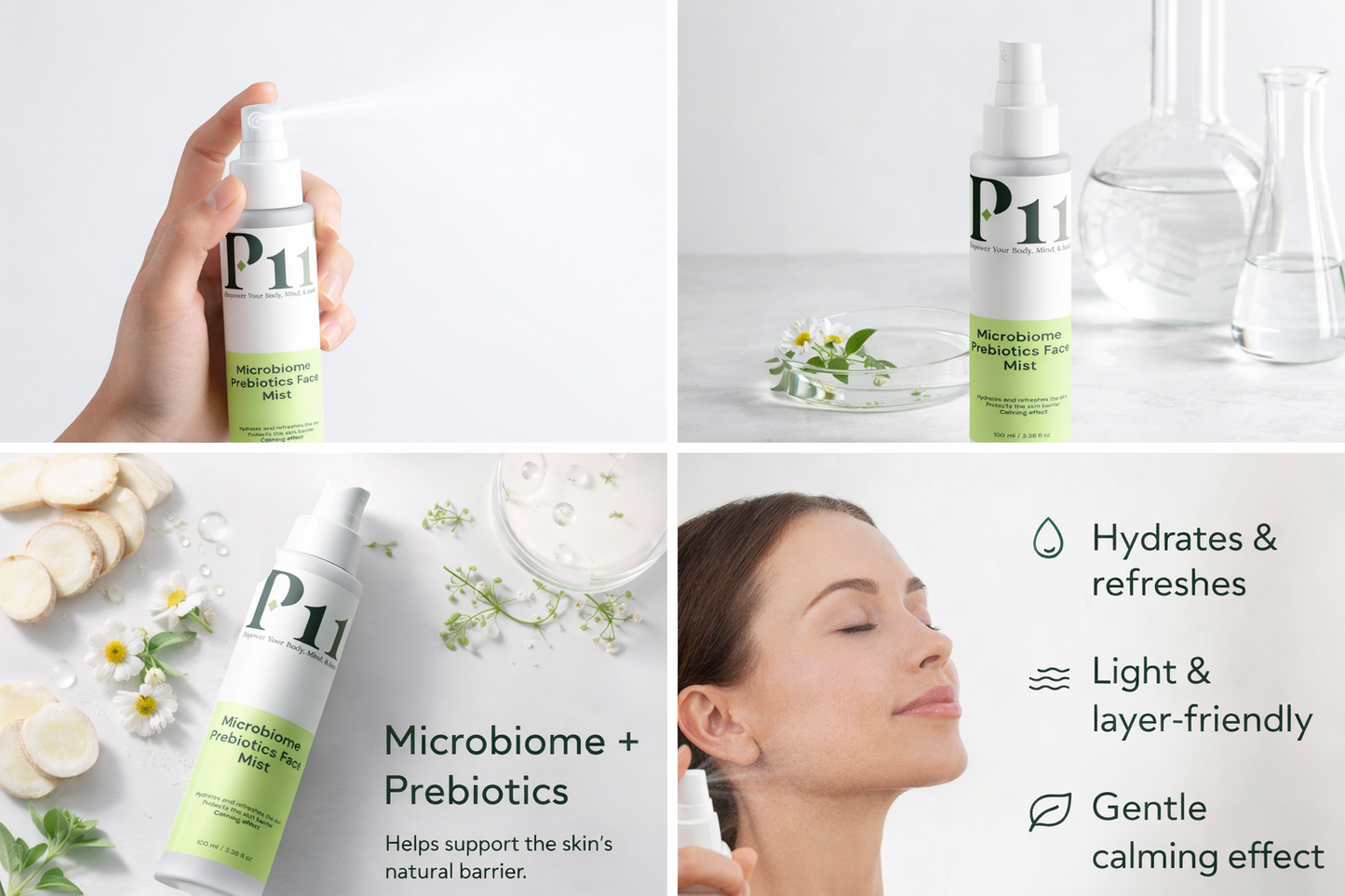 P-11 - Microbiome Prebiotics Face Mist