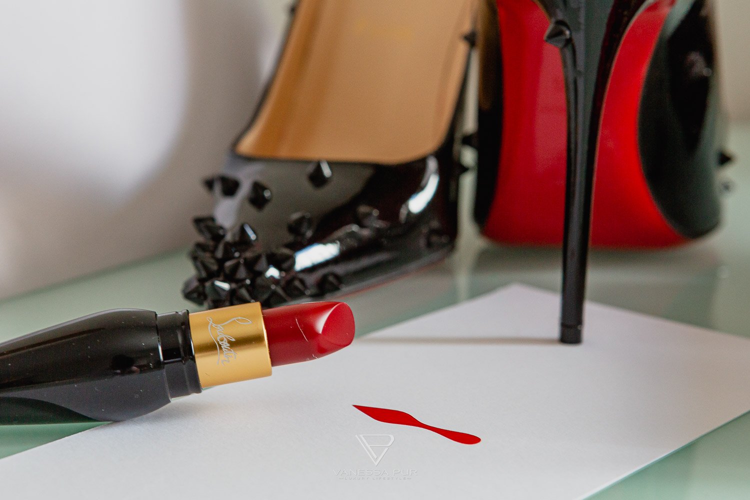 Christian Louboutin Satin Lipstick - 3.8g - Belly Bloom