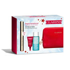Clarins All About Eyes Gift Set 8ml Supra Volume Mascara + 30ml Instant Eye Make-Up Remover + 3ml Total Eye Lift