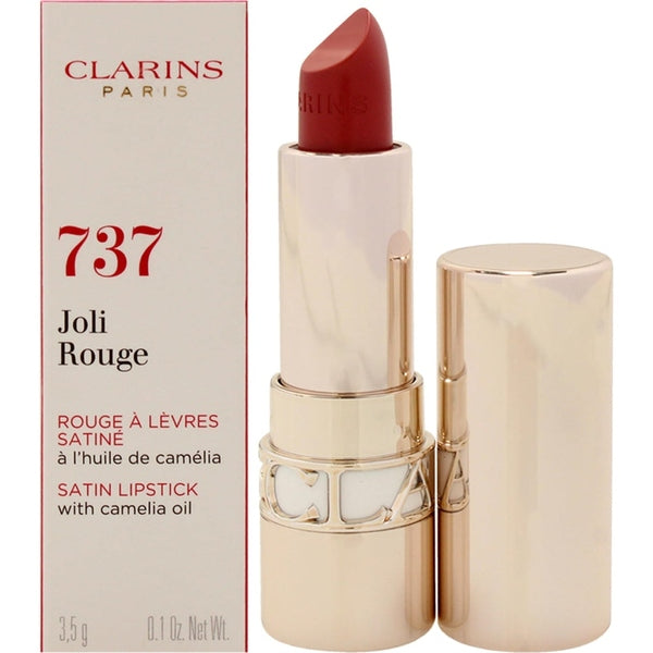 Clarins Joli Rouge Velvet Lipstick 3.5g - 737V Spicy Cinnamon
