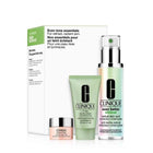 Clinique Even Tone Essentials Gift Set 50ml Even Better Clinical Radical Dark Spot Corrector + Interrupter + 30ml 7 Day Scrub Cream + 5ml All About Eyes