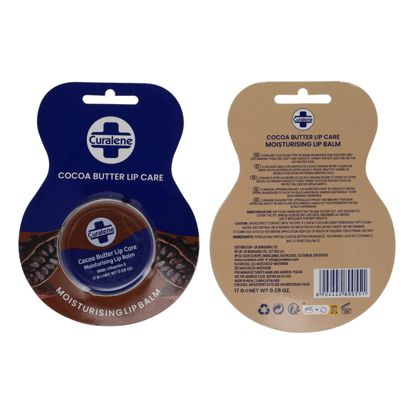 Curalene Cocoa Butter Lip Balm 17g