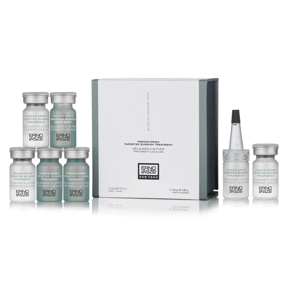 Erno Laszlo Freeze-Dried Targeted Blemish Treatment Set 6 Pieces (This treatment set includes: 3x Liquid Activator 3x Powder Activator)
