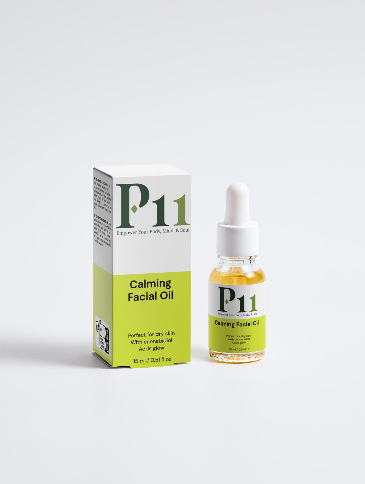 P-11 Calming Facial Oil 30ml | Facial Oil for Redness & Sensitive Skin UK | P-Eleven