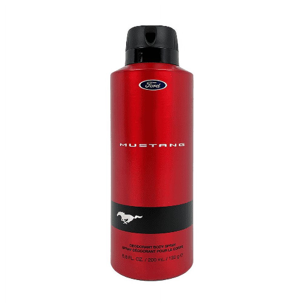 Mustang Ford Deodorant Spray Gift Set 200ml Red + 200ml White + 200ml Blue