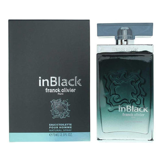 Franck Olivier In Black Eau de Toilette 75ml Spray