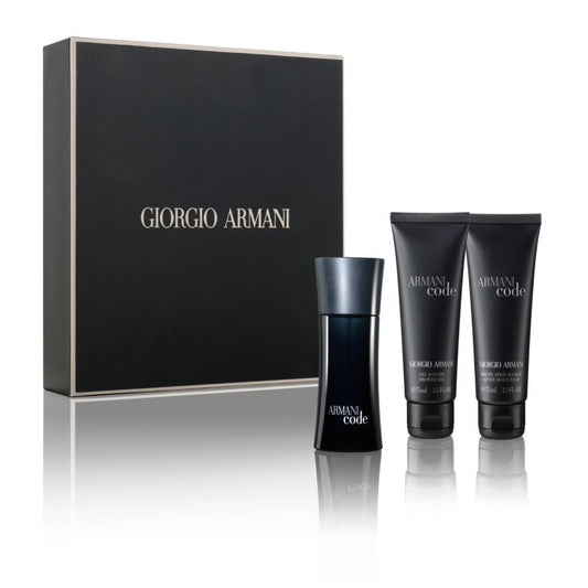 Giorgio Armani Code Gift Set 15ml Code EDT + 15ml Code EDP + 15ml Code Parfum