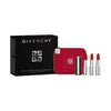 Givenchy Trio Le Rouge Interdit Intense Silk + Pouch