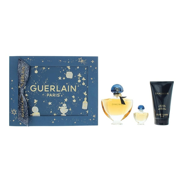 Guerlain Shalimar Gift Set 50ml EDP + 75ml Body Lotion + 5ml EDP