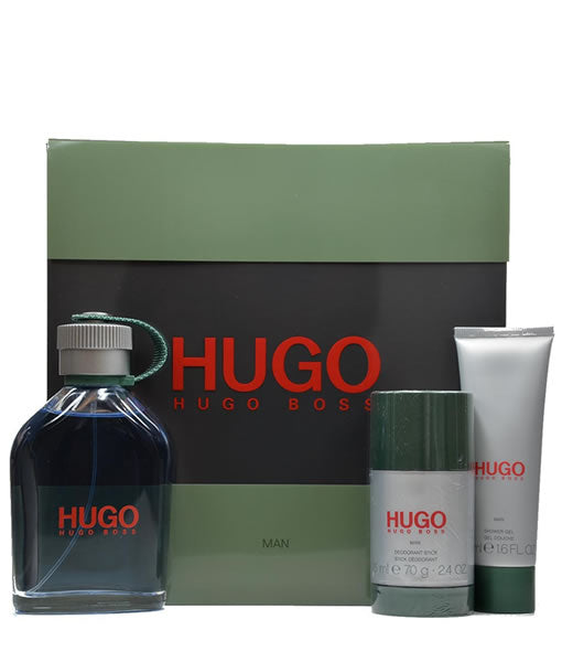 Hugo Boss Hugo Man Gift Set 125ml EDT + 75ml Deodorant Stick + 50ml Shower Gel