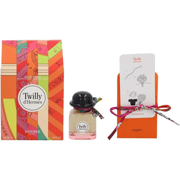 Hermès Twilly d'Hermès Gift Set 50ml EDP + 1 x Knotting Card + 1 x Silk-Tie Ribbon