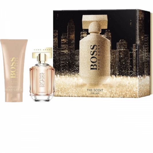 Hugo Boss The Scent for Her Gift Set 50ml EDP + 75ml Body Lotion