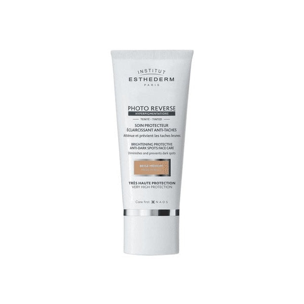 Institut Esthederm Photo Reverse Tinted Anti-Dark Spots Very High Protection Face Cream 50ml - Medium Beige